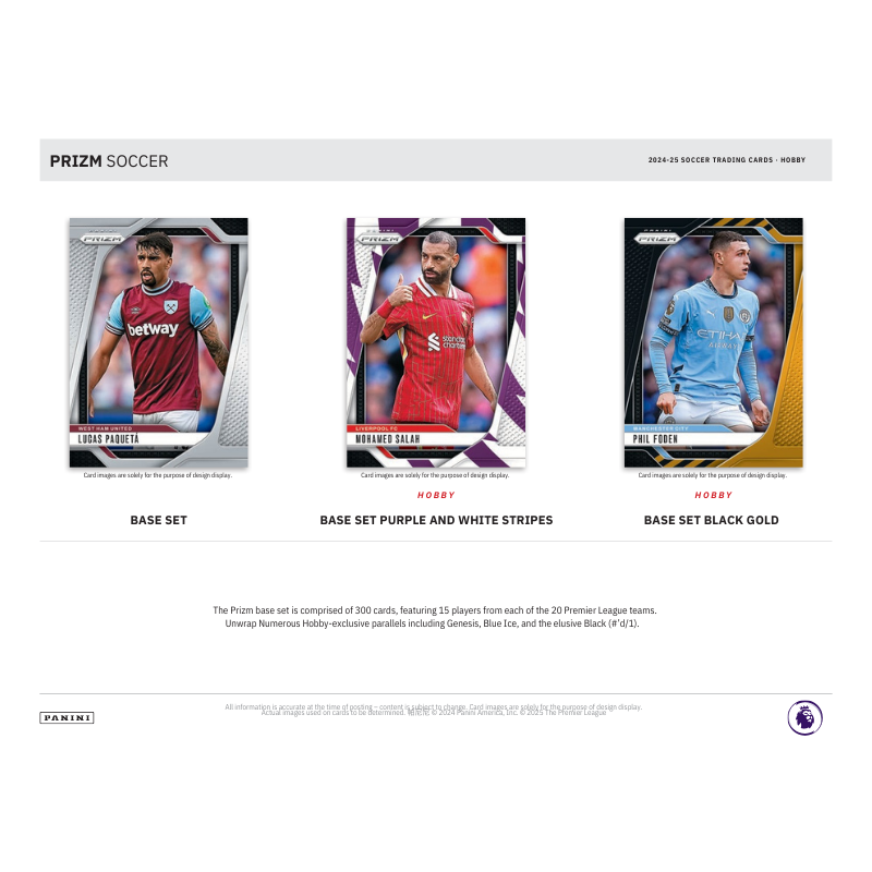 2024/25 Panini Prizm EPL Soccer Hobby 12 Box Case image 2