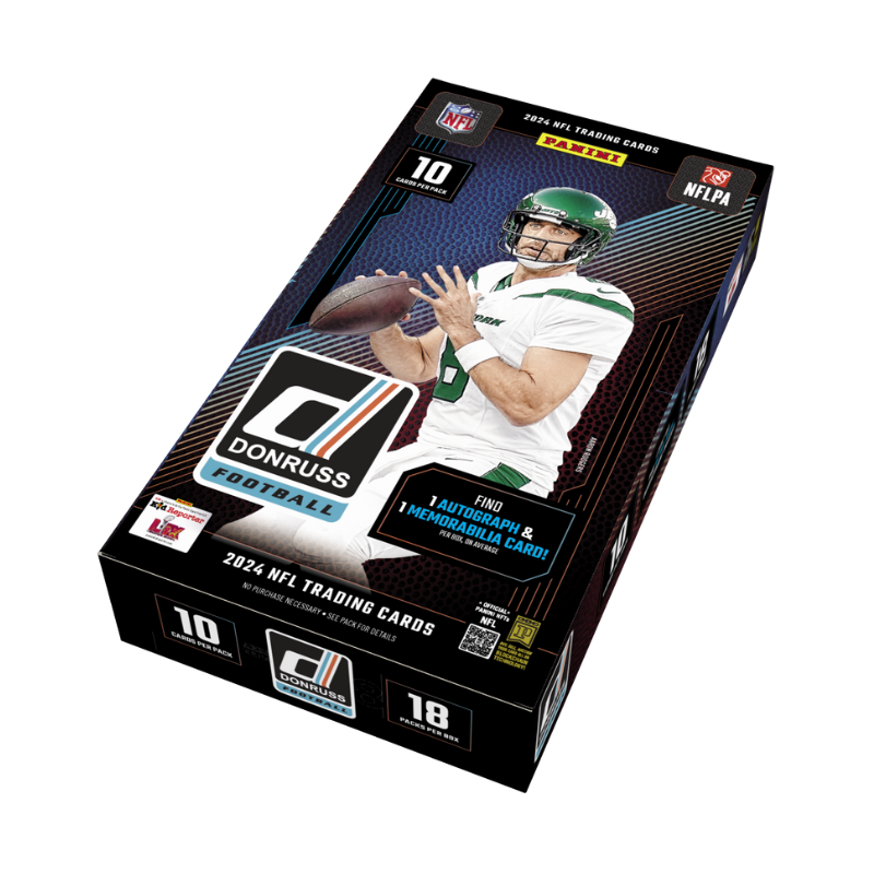 2024 Panini Donruss Football Hobby 18 Box Case image 0