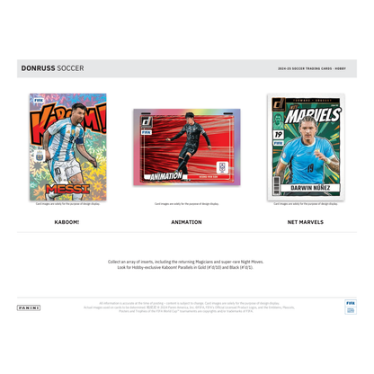 2024/25 Panini Donruss Soccer Hobby Box image 3