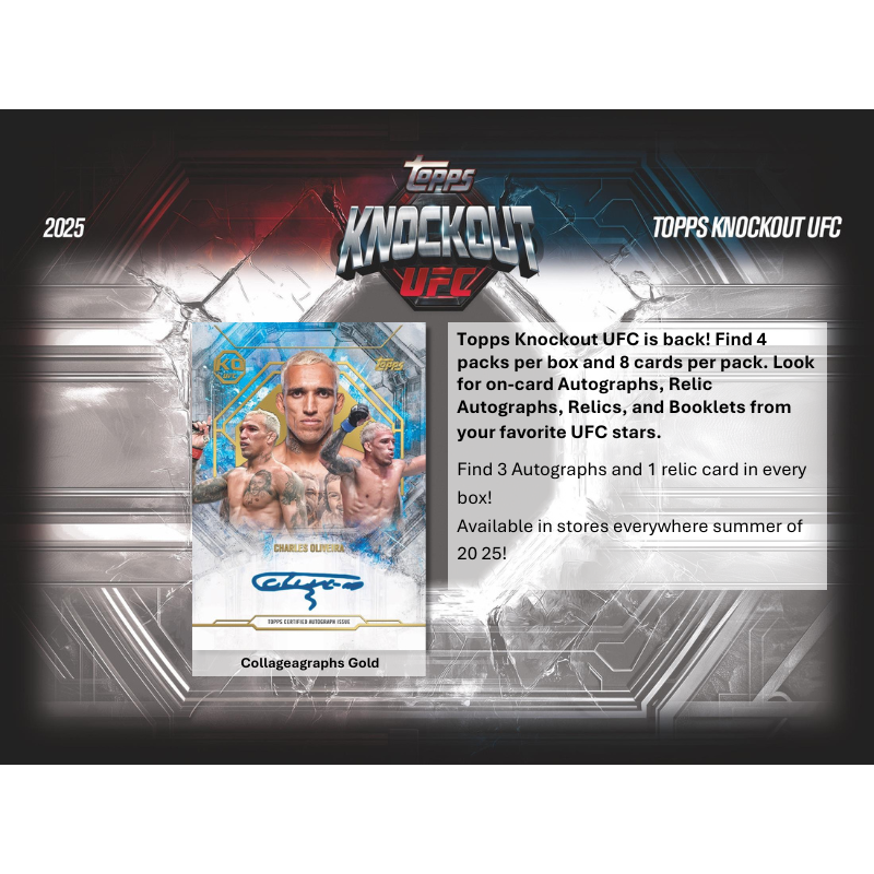2025 Topps Knockout UFC Hobby Box image 1