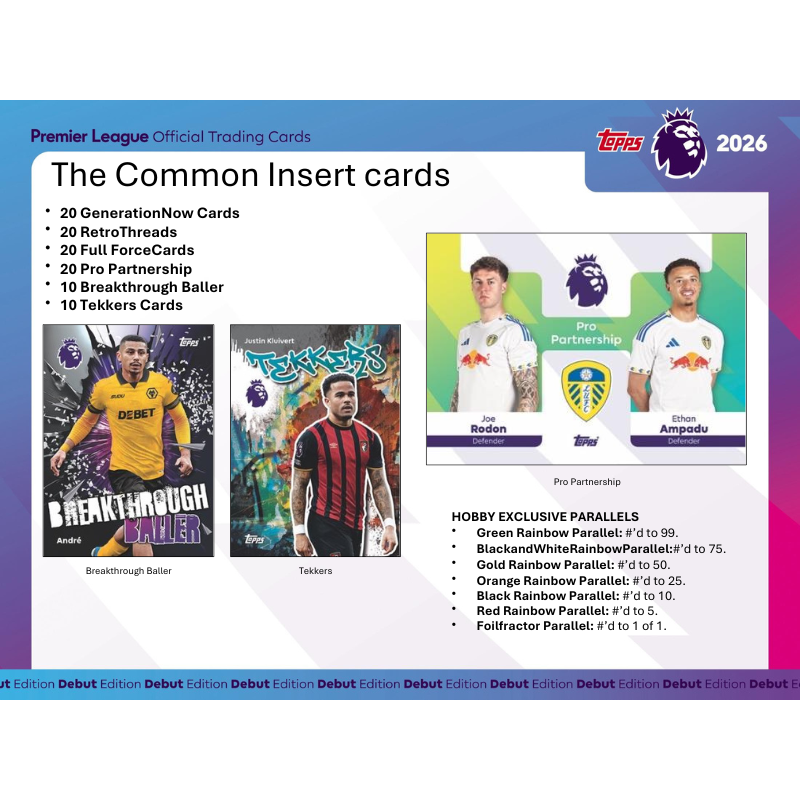 2025/26 Topps Premier League EPL Soccer Hobby Box image 3