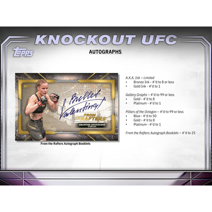 2024 Topps UFC Knockout Hobby Box image 5