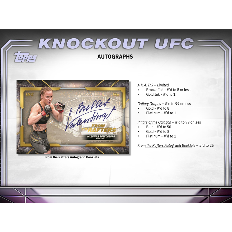 2024 Topps UFC Knockout Hobby Box image 5