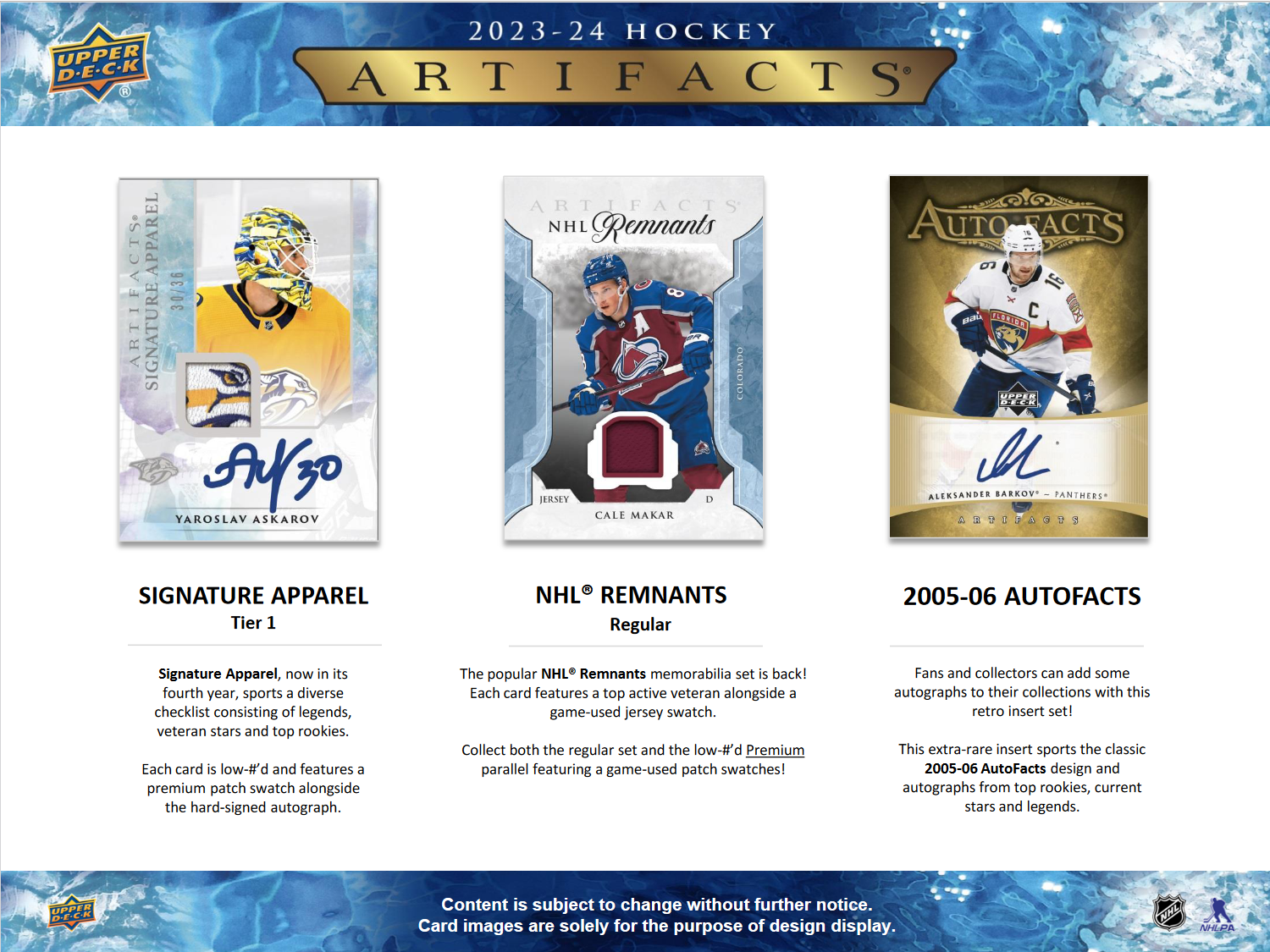 2023-24 Upper Deck Artifacts Hockey Hobby 20 Box Case image 3