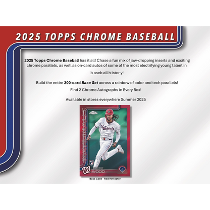 2025 Topps Chrome Baseball Breaker’s Delight Box image 1