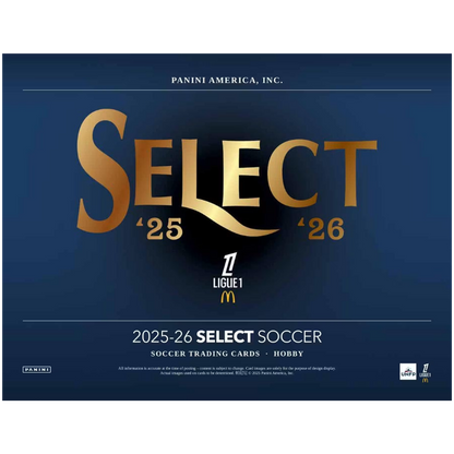 2025/26 Panini Select Ligue 1 Soccer H2 12 Box Case image 1