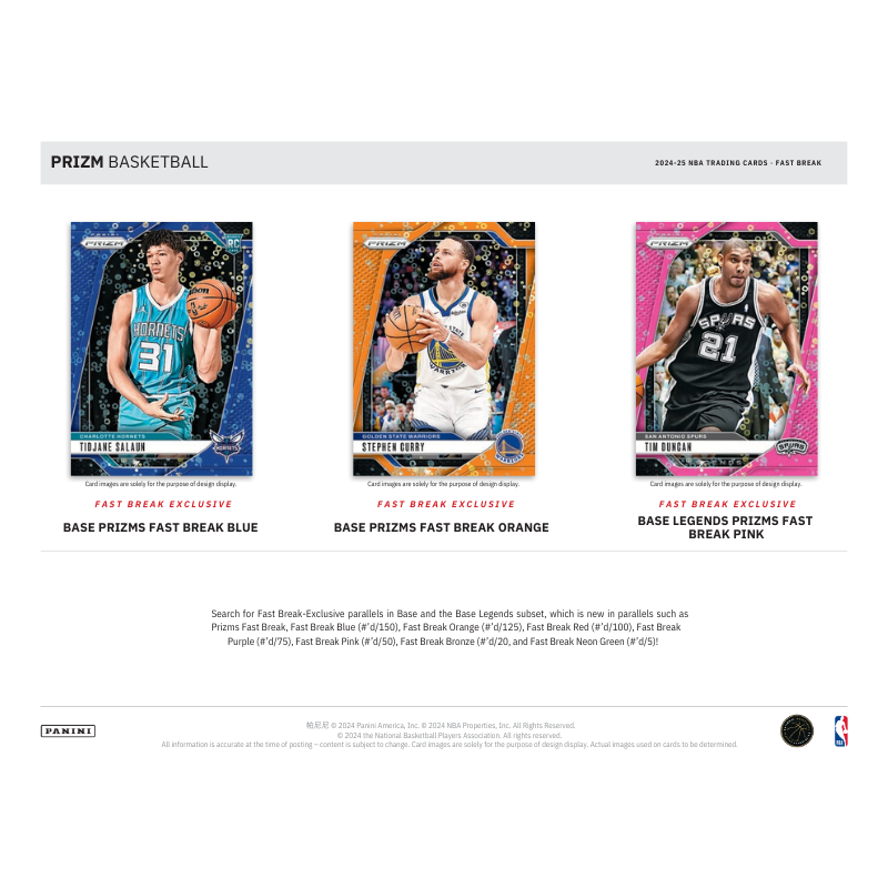 2024/25 Panini Prizm Basketball Fast Break 20 Box Case image 3