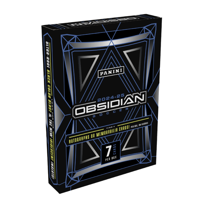 2024/25 Panini Obsidian Soccer Hobby 12 Box Case image 0