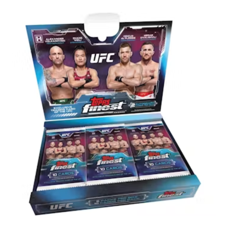 2025 Topps Finest UFC Hobby 8 Box Case image 0