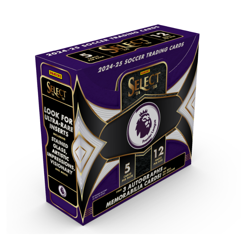 2024/25 Panini Select Premier League Soccer Hobby 12 Box Case image 0