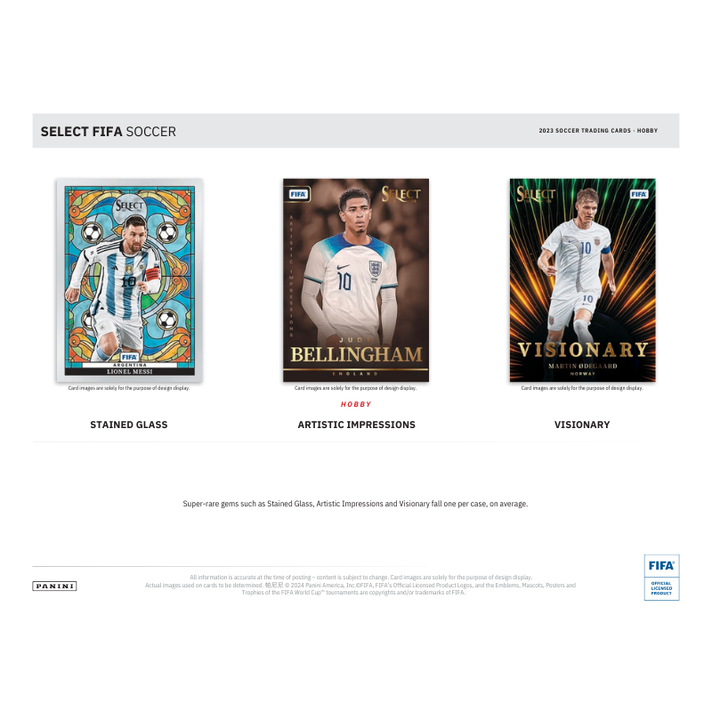 2023/24 Panini Select FIFA Soccer Hobby Box image 4