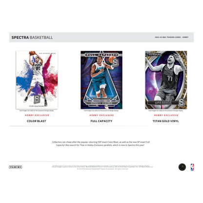 2023/24 Panini Spectra Basketball Hobby Box image 5