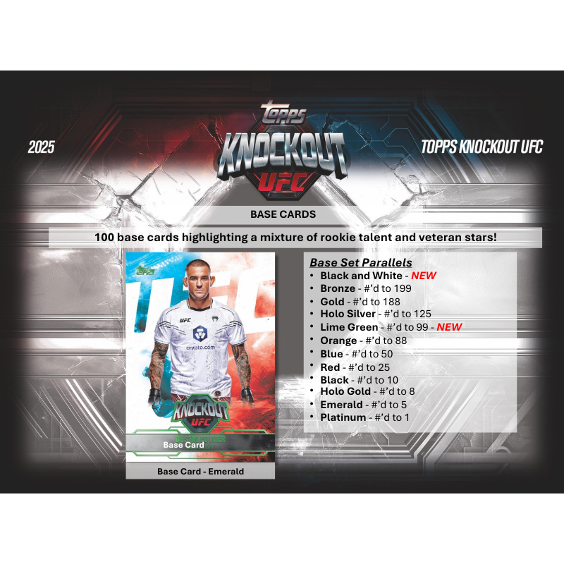 2025 Topps Knockout UFC Hobby Box image 2