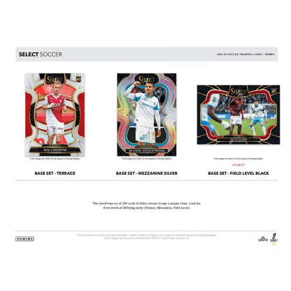 2025/26 Panini Select Ligue 1 Soccer H2 12 Box Case image 2
