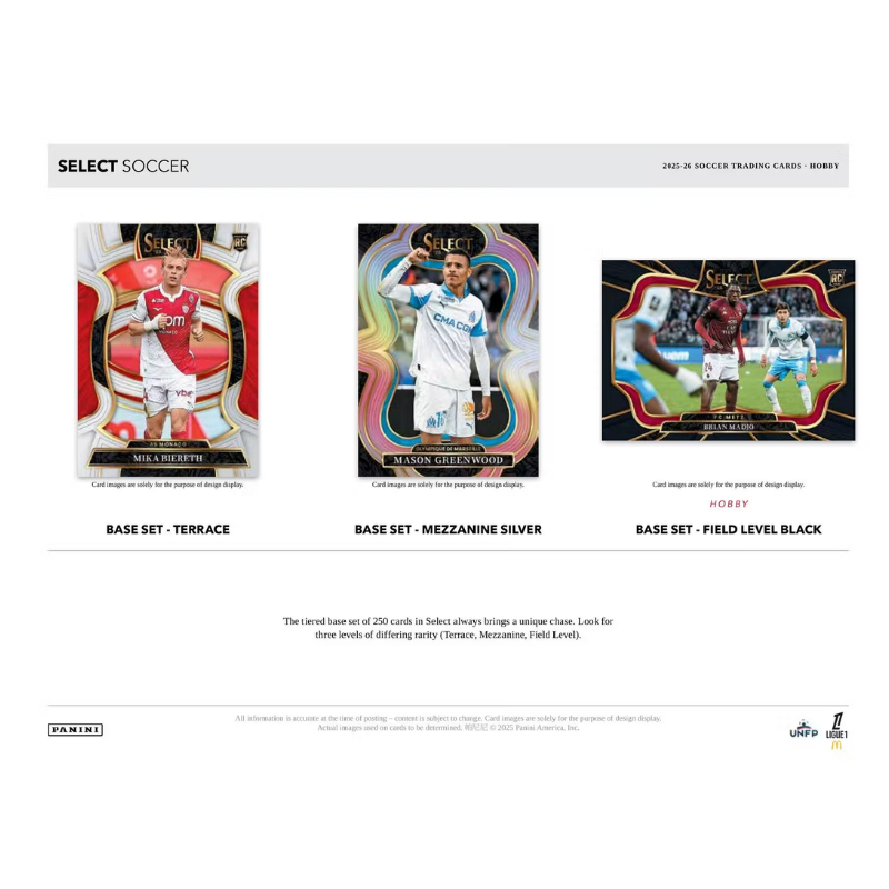 2025/26 Panini Select Ligue 1 Soccer H2 12 Box Case image 2