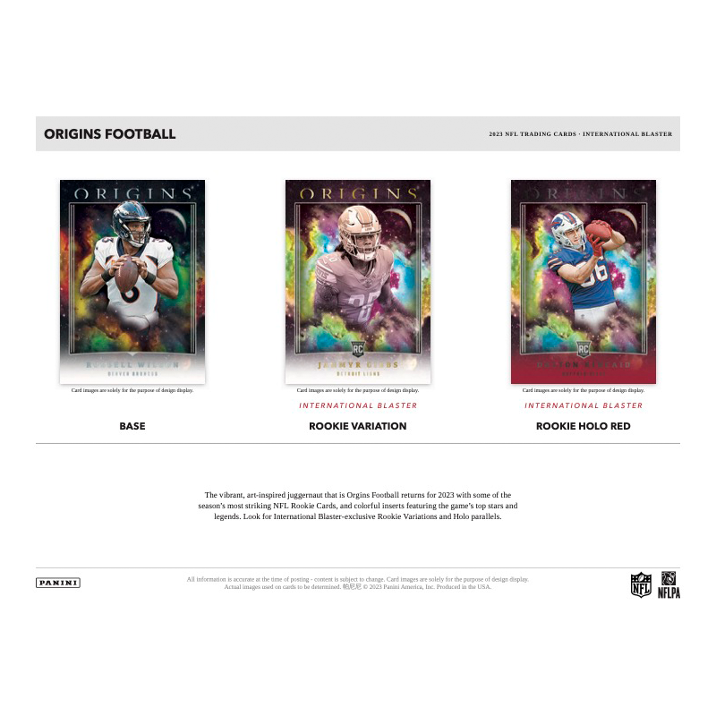 2023 Panini Origins Football Hobby 16 Box Case image 2