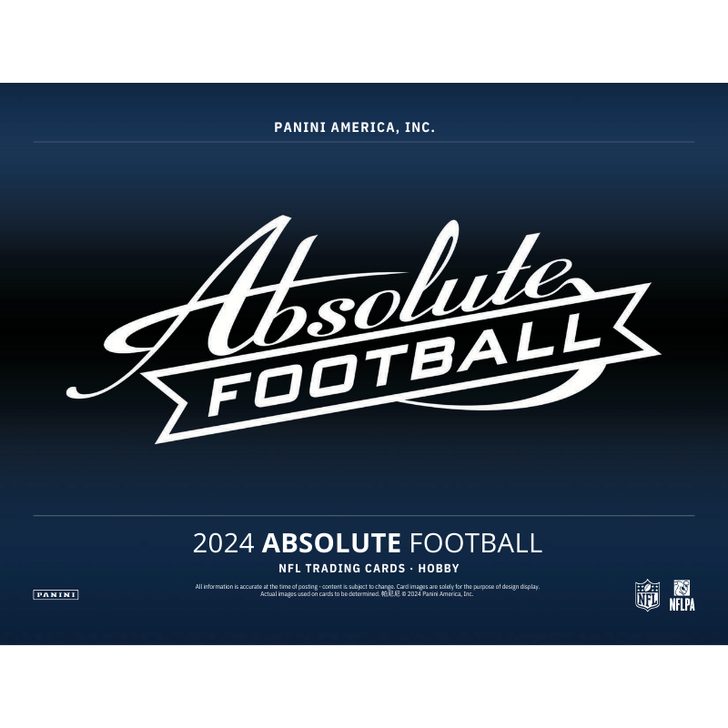 2024 Panini Absolute Football Hobby 12 Box Case image 1