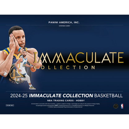 2024/25 Panini Immaculate Basketball Hobby 5 Box Case image 1