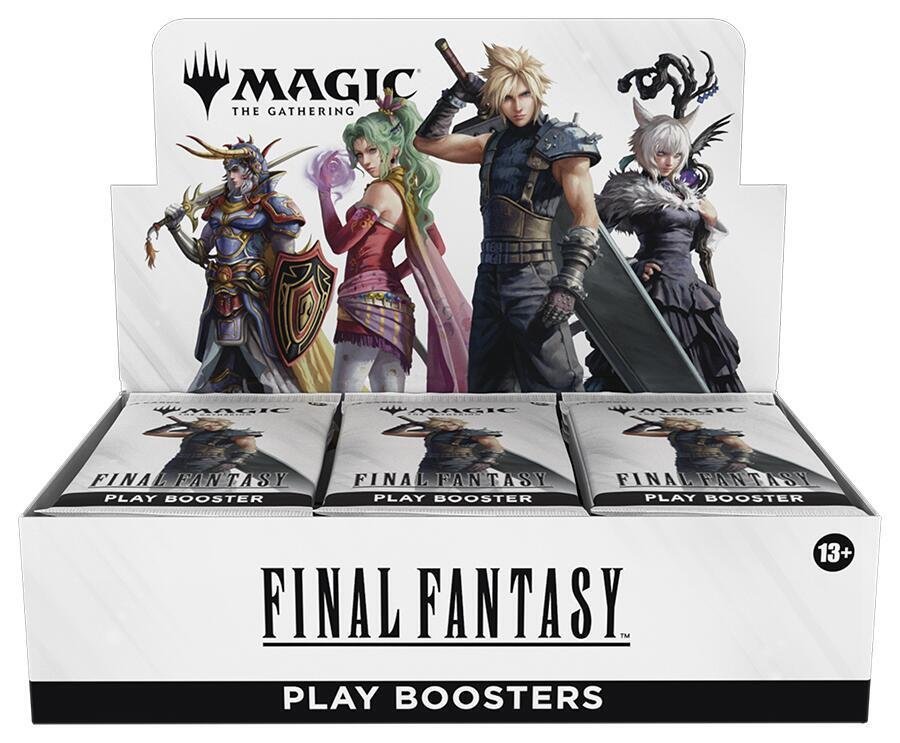 Magic the Gathering Final Fantasy Play Booster 6 Box Case image 0
