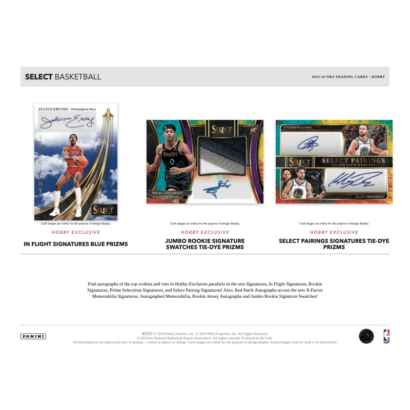 2023/24 Panini Select Basketball Hobby Box image 4