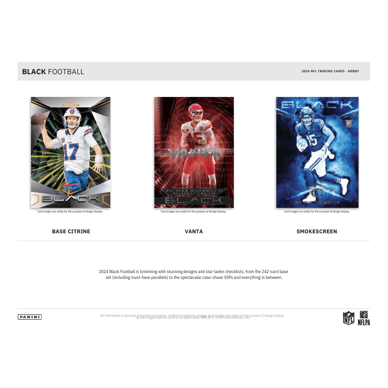 2024 Panini Black Football Hobby Box image 2