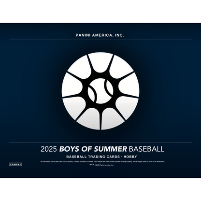 2025 Panini Boys of Summer Baseball Hobby 8 Box Case image 1