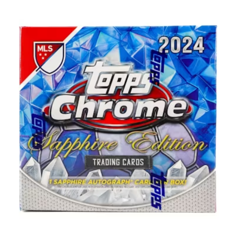 2024 Topps Chrome MLS Sapphire Soccer Edition Box image 0