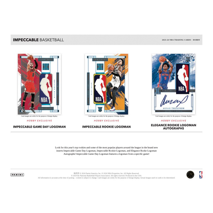 2023/24 Panini Impeccable Basketball Hobby 3 Box Case image 5
