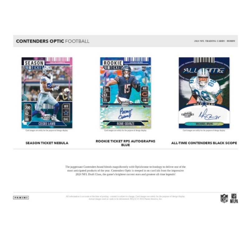 2024 Panini Contenders Optic Football Hobby Box image 2