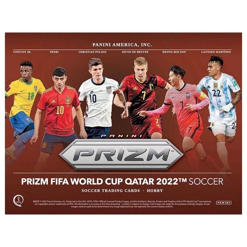 2022 Panini Prizm World Cup Soccer Hobby 12 Box Case image 1