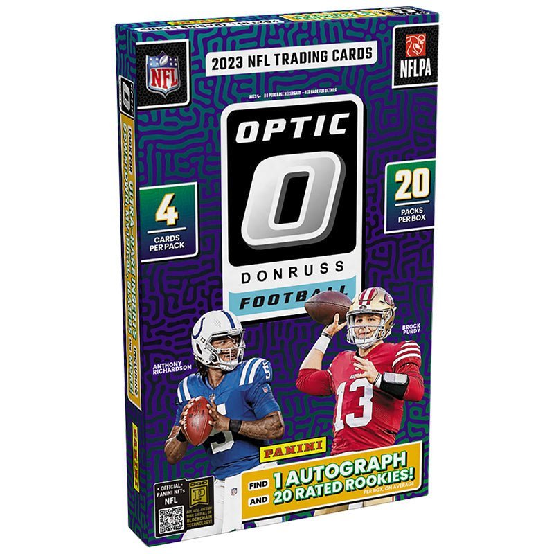 2023 Panini Donruss Optic Football Hobby 12 Box Case image 0
