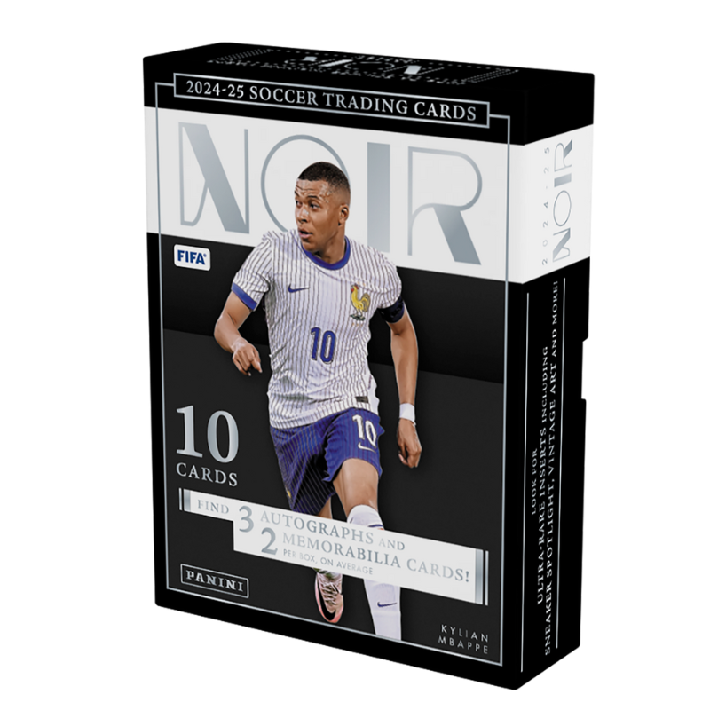 2024/25 Panini Noir Soccer Hobby 3 Box Case image 0