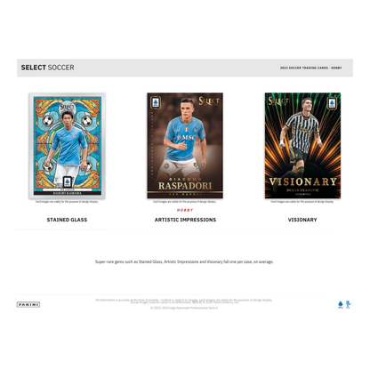 2023/24 Panini Select Serie A Soccer Hobby 12 Box Case image 4