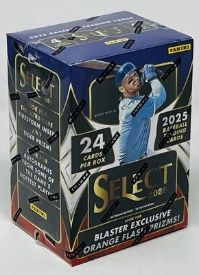2025 Panini Select Baseball Blaster 20-Box Case (Orange Flash!)